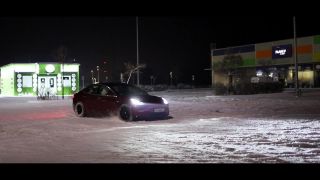 0 - 210 km/h Tesla Model 3 Performance