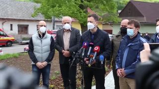 Rudno nad Hronom. Ján Mičovský. Záplavy. Pretrhnutá hrádza