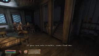 Oblivion - Kapitán Hieronymus Lex ako tvrdý strážca zákona.