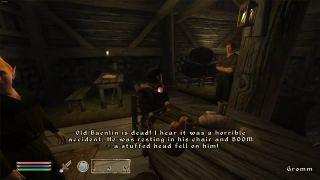 Oblivion - Rozhovory dvoch papagájov v hostinci v Brume.