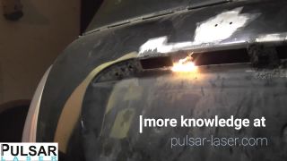 PULSAR Laser čistí karosériu od hrdze