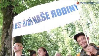 Protest proti ministerstvu životného prostredia. Národné parky