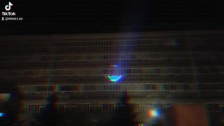 Svetový deň zdravia - laserová projekcia