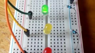 LED semafor (Raspberry Pi Pico)