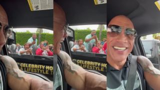 Dwayne Johnson "The Rock" potešil svojich fanúšikov