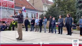 Filip Kuffa na proteste o ekoterorizme