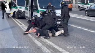 Zostrih z protestu v BA (1.9.2021)