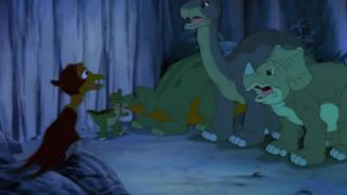 Země dinosaurů 5,Tajemný ostrov