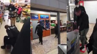 Policajti bili ľudí v Lídli