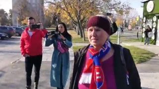 Jozef Klányi a kamaráti na nákupe v Lidli v Piešťanoch 7.11.2021