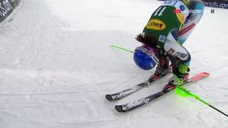 MS v alpskom lyžovaní - ženy Slalom 1 - Levi FIN - 2021