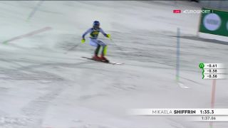 Mikaela SHIFFRIN - Slalom 1 (2 kolo) - Levi FIN - 2021