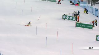 Mikaela SHIFFRIN - Slalom 2 - 1.kolo - Levi FIN - 2021 - 2.miest