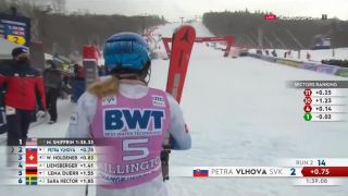 Petra VLHOVÁ - Slalom 2.kolo - Killington USA - 2021