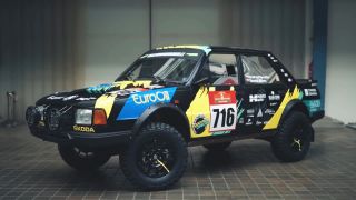 Na Dakar 2022 so starou Škodovkou 130 LR