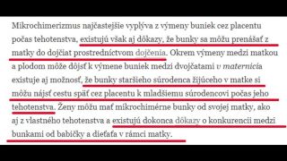 Výmena buniek medzi jedincami aneb nová nádej pre lamarckizmus?