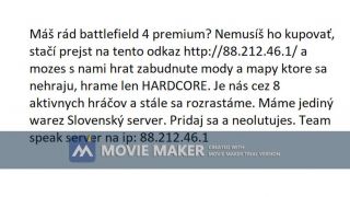 Warez Battlefield 4 Premium, hladame dalsich hracov