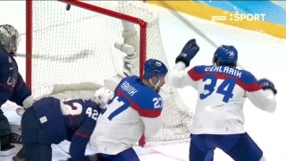 Slovensko - USA - gól 44 sekúnd pred koncom (ZOH 2022)