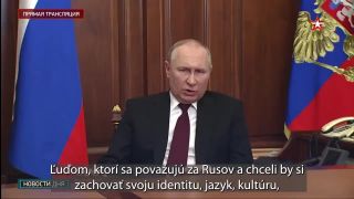 Zostrih toho, čo povedal Vladimir Putin o Ukrajine