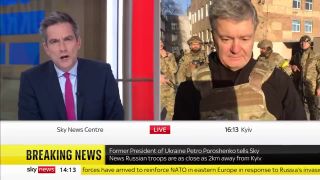 Exprezident Porošenko ide do boja proti okupantom