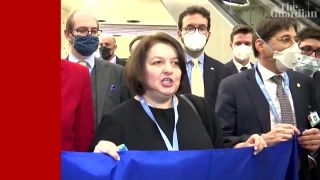 Diplomati OSN odchádzajú na protest počas prejavu Lavrova