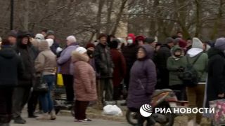 Ruská armáda v oblasti Cherson. Ukrajina