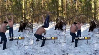 Lesný tréning s medveďom? (WTF DŇA)