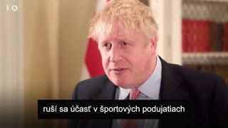 Boris Johnson sa prihovoril občanom v ukrajinčine