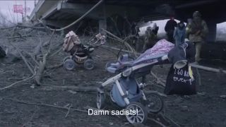 Evakuácia v Irpine v regióne Kyjev