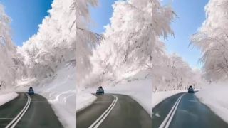 Na trase medzi mestami Oš a Bištek