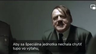 Vladolf Putler sa dozvedá o situácii na Ukrajine.