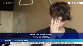 Videl som ako mi horí matka