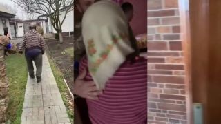 Ukrajinský vojak prepustený zo zajatia sa stretol z rodičmi