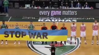 Srbskí basketbalisti odmietli podporiť Ukrajinu