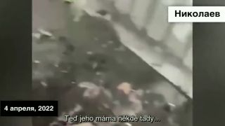 Záběry útoku ruských okupantů na civilní cíle