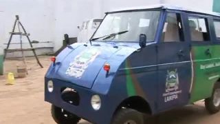 Výrobná linka automobilu BJ-50 z Kene (Afrika)