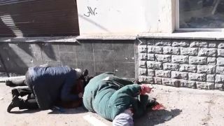 Cluster bomba v Donecku pred mesiacom