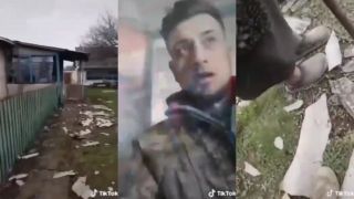 Nevidomá babička přišla po ostřelování o střechu nad hlavou