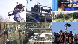 Robot-avatar z Japonska opravuje železničnú trať
