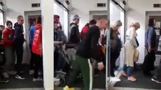Úřad práce na Křenové v Brně dnes dopoledne (5.5.2022)