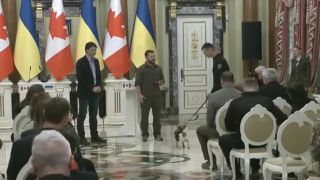 Pes Patron dostal ocenenie od Zelenského