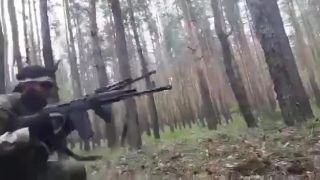 Čečenský Kadyrovský Rambo v akcii