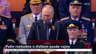 Dnešný príhovor Vladimira Putina na Deň víťazstva nad fašizmom