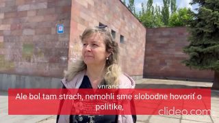 Taliansky reportér, autentické rozhovory z Ukrajiny