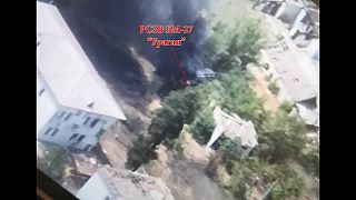 Delostrelci ukrajinských ozbrojených síl zničili batériu BM-27 Hurricane MLRS a