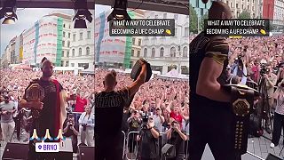 Jiří Procházka po návrate do Českej Republiky ako čerstvý šampión UFC