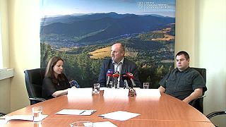 Protest pred bodovou Štátnej ochrany prírody