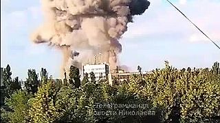 Dve ruské rakety Kaliber zasiahli dnes ráno (17.6.2022)obytnú štvrť v Mykolajive