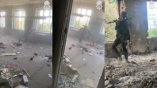 Ukrajinská národná garda vzdoruje ruskej delostreleckej presile v Severodonecku