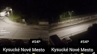 Kysucké Nové Mesto- chalan sa modlí počas behu by #S4P